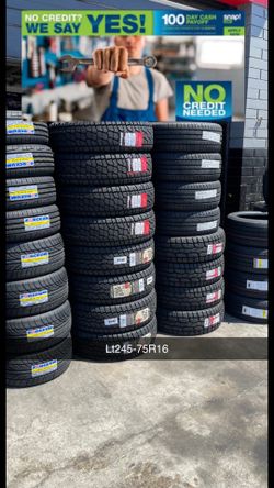 Brand new LT AT MT TIRES FOR SALE