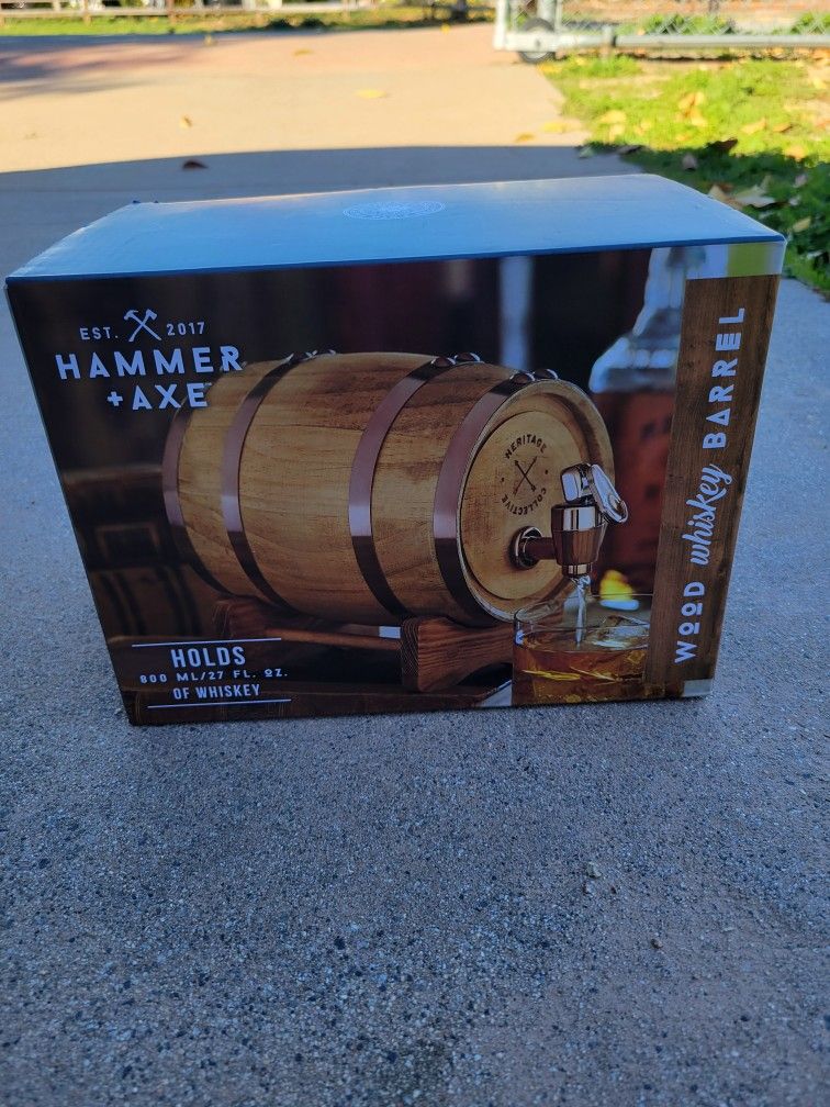 Small Whiskey Barrel