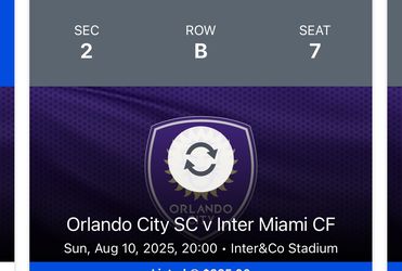 Orlando City Vs Miami