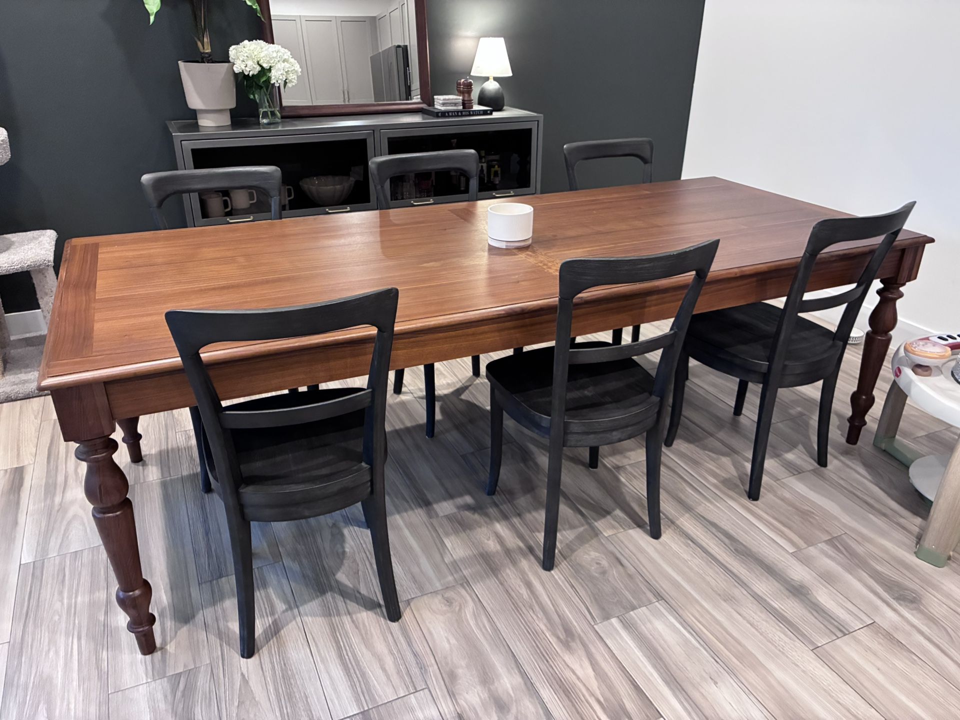 8ft Wooden Dining Table