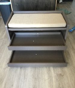 Rustic Driftwood Mercer Entryway Storage Bench for Sale in Coral Gables FL OfferUp
