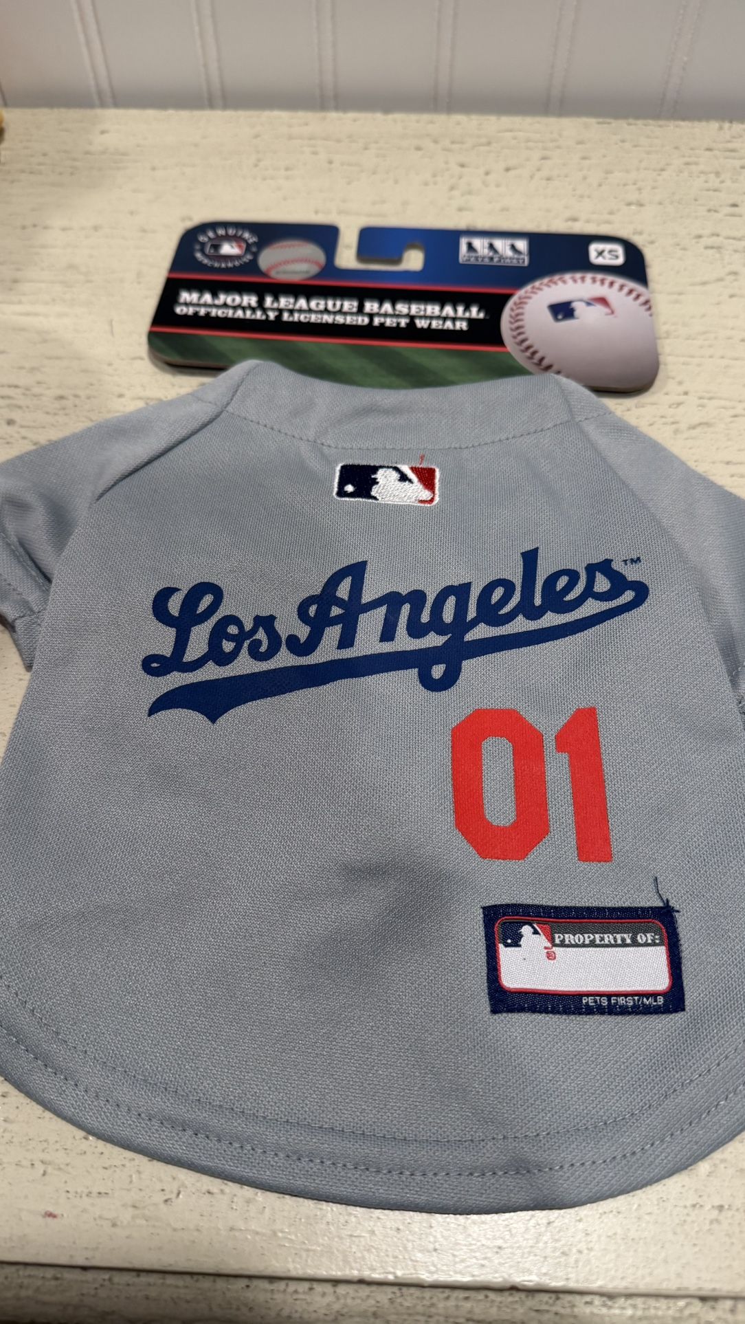 Dodger Jersey For Pets Size XS