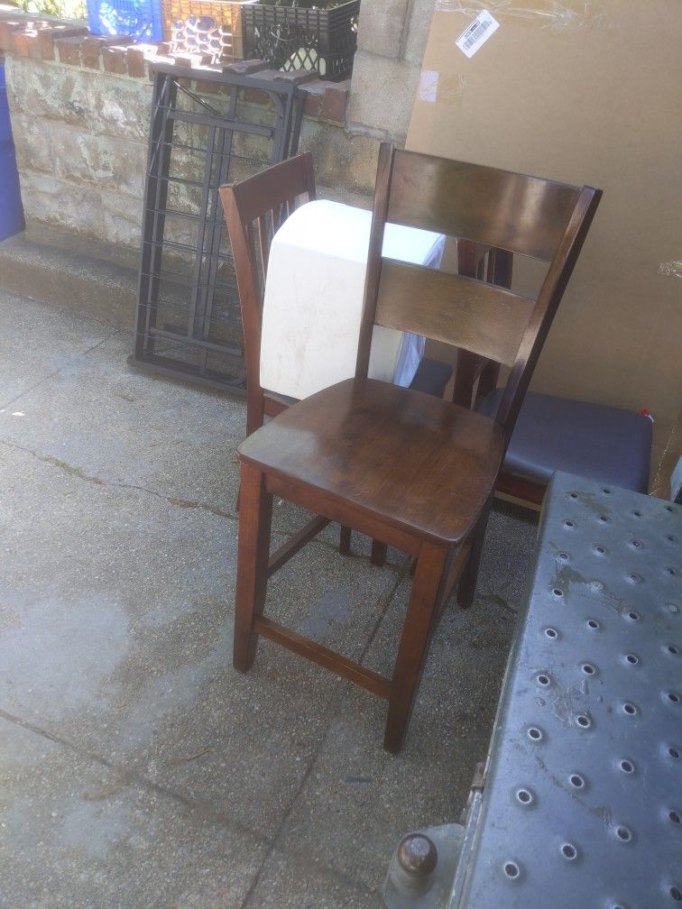 Wooden Bar Stools