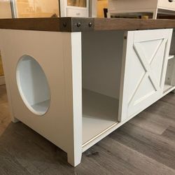 Eastside SLIDING DOOR LITTERBOX BENCH
