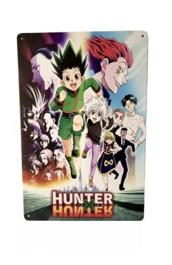 Hunter X Hunter - Manga / Anime TV Show Metal Poster (Key Art / Running)