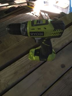 Ryobi drill no batteries no charger