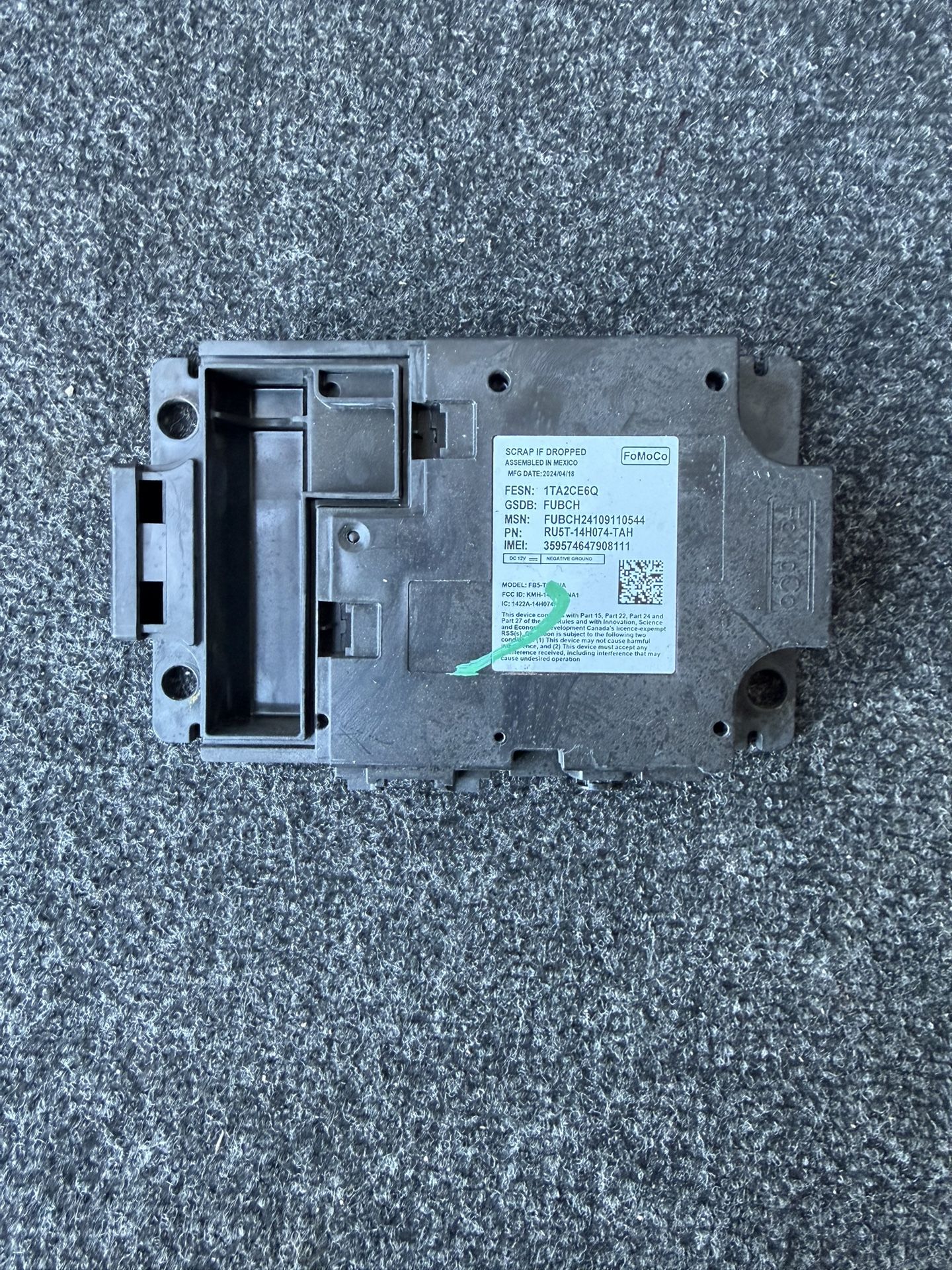 Telematics Control Module TCM Ford