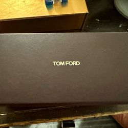 Tom Ford Sunglasses Eye Glass Brown Medium Set Hard Cell Case Box
