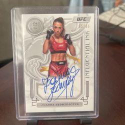 2024 Topps Royalty UFC Joanna Jedrzejczyk Influential Ink Auto / 99 On Card