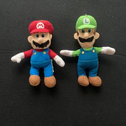 Mario And Luigi Plushies 