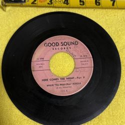 7-inch, 45 RPM vinyl record single by Jimmy Norman on the Good Sound Records label. 