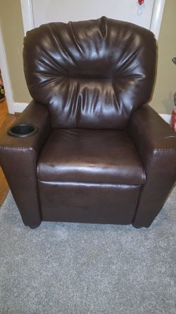 Toddler Leather Recliner *Never Used*