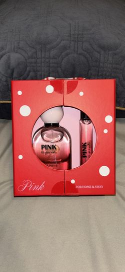 Pink perfume & travel size 