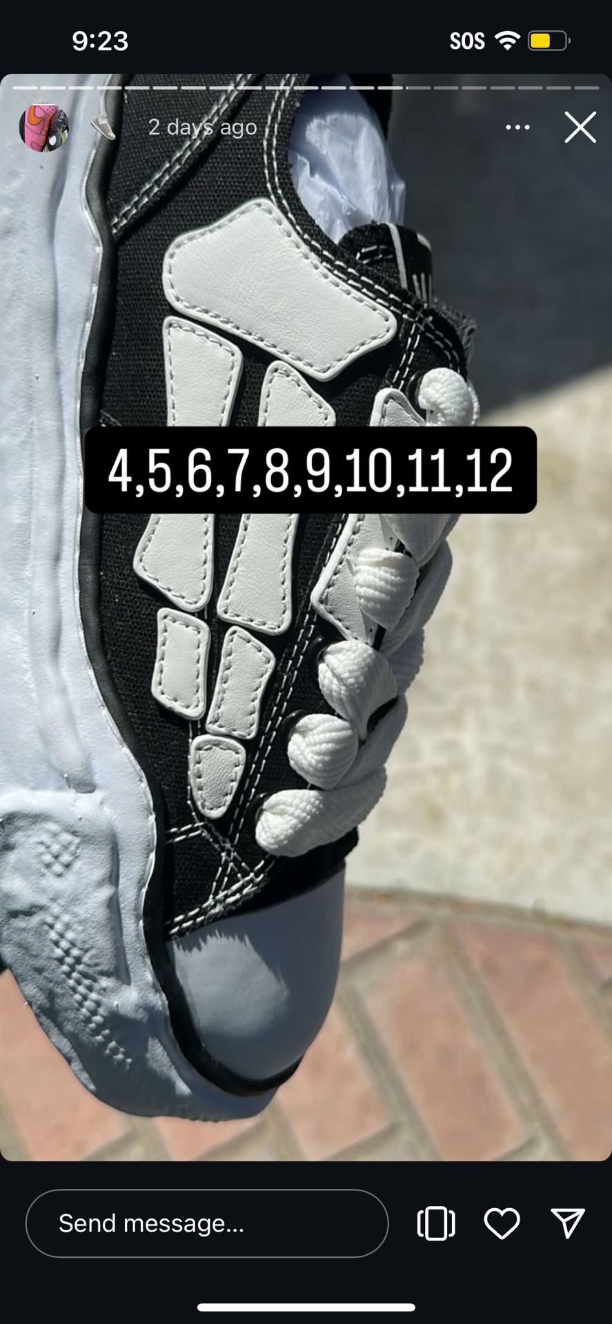 Black Mason Mihara Amiri Skeleton