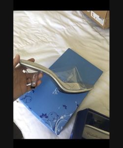 Glass/clear Heels