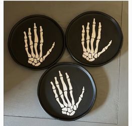 6 Plates  Halloween 