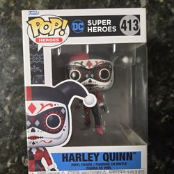 Harley Quinn Dia De Los Metros Funko Pop Figure 
