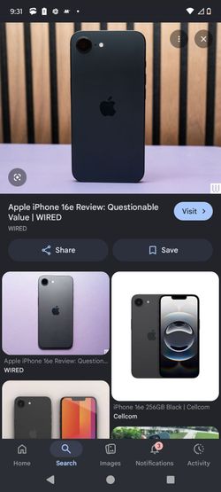 iPhone 16e