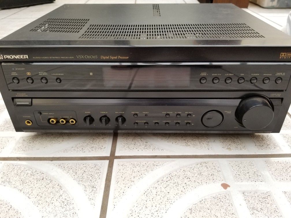 Pioneer VSX-D606S A/V Stereo Receiver