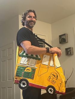 🌮 Mr. Taco Food Truck Halloween Costume – Funny Adult Taco Truck Outfit 🌮