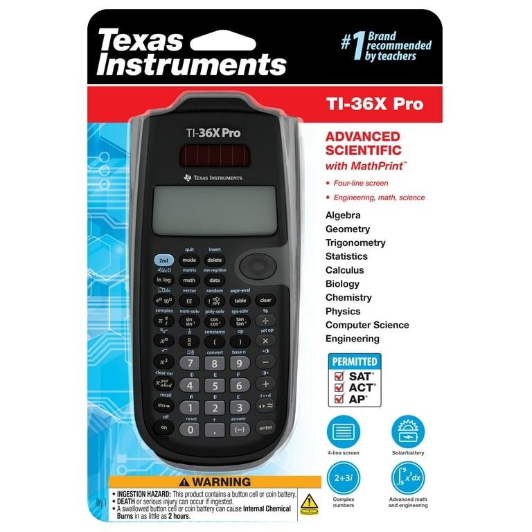 TEXAS INSTRUMENTS CALCULATOR (New)