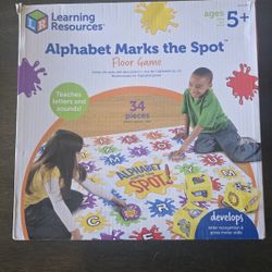 Learning Resources Alphabet Marks The Spot Floor Game 