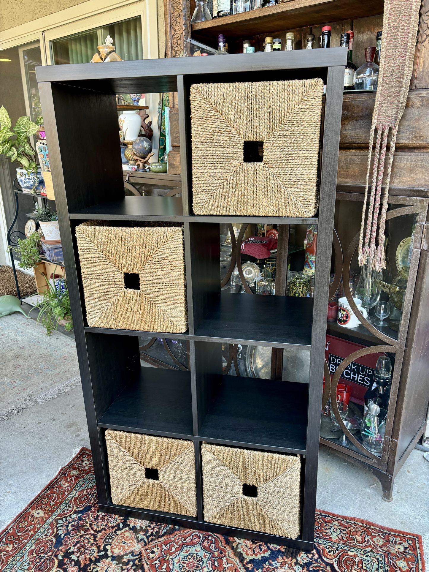 ClosetMaid 8 Cube Organizer Shelf With Baskets