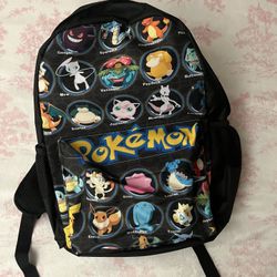 Pokémon Backpack And Lunch Bag