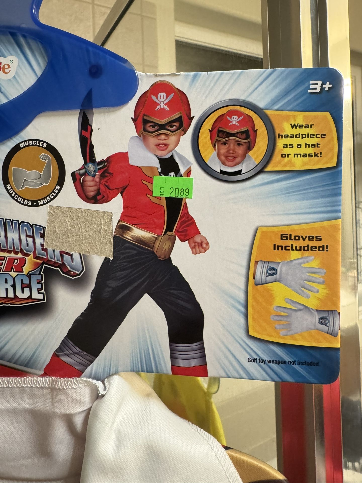 Costume For 3+ - Red Ranger