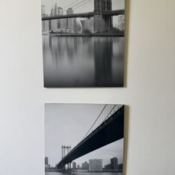 NYC Black & White Photo Set (6 Pieces)