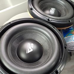 Two 10" Subs 800rms-1000rms 
