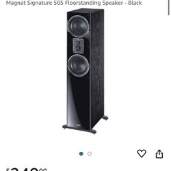 Magnat Signature 505 Floorstanding Speaker - Black
