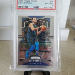 Mavericks  Luka  Doncic  Graded  Card