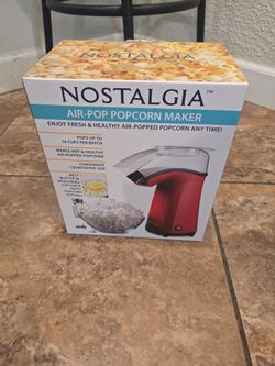 Nostalgia Air Pop Popcorn Maker 