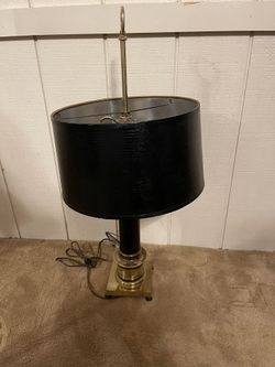 Vintage Brass Desk Lamp