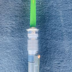 Original 1985 Luke Skywalker Green Lightsaber