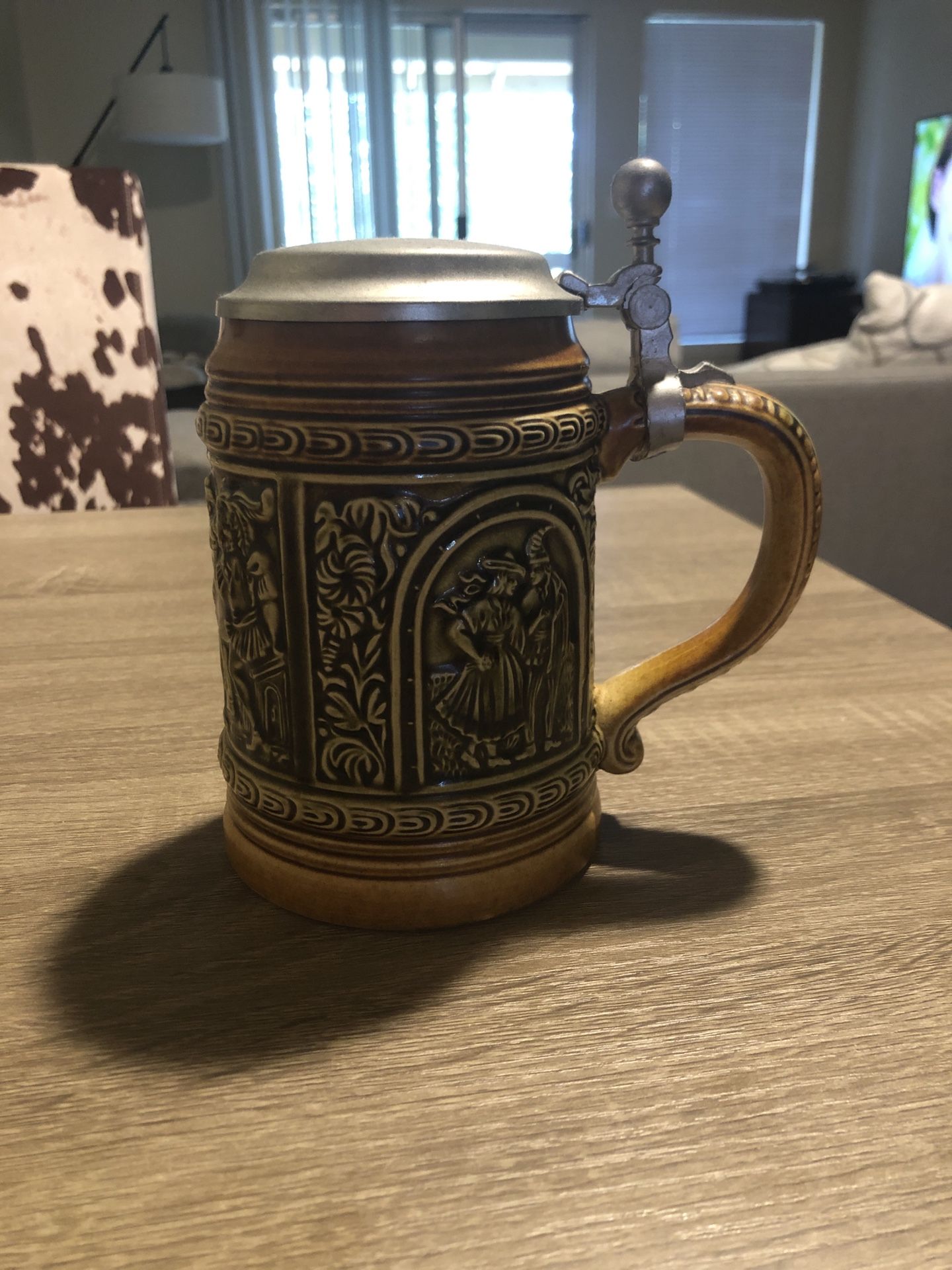 ANTIQUE West Germany beer stein