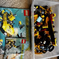 Lego 7774, 7772 Aqua Raiders Sets