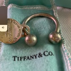 Authentic Tiffany and Company keychain