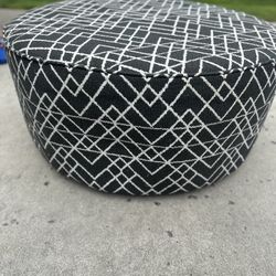 Gray Ottoman 