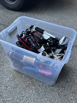 Huge Lot Of Hair Stylers (box not included)(all $150)