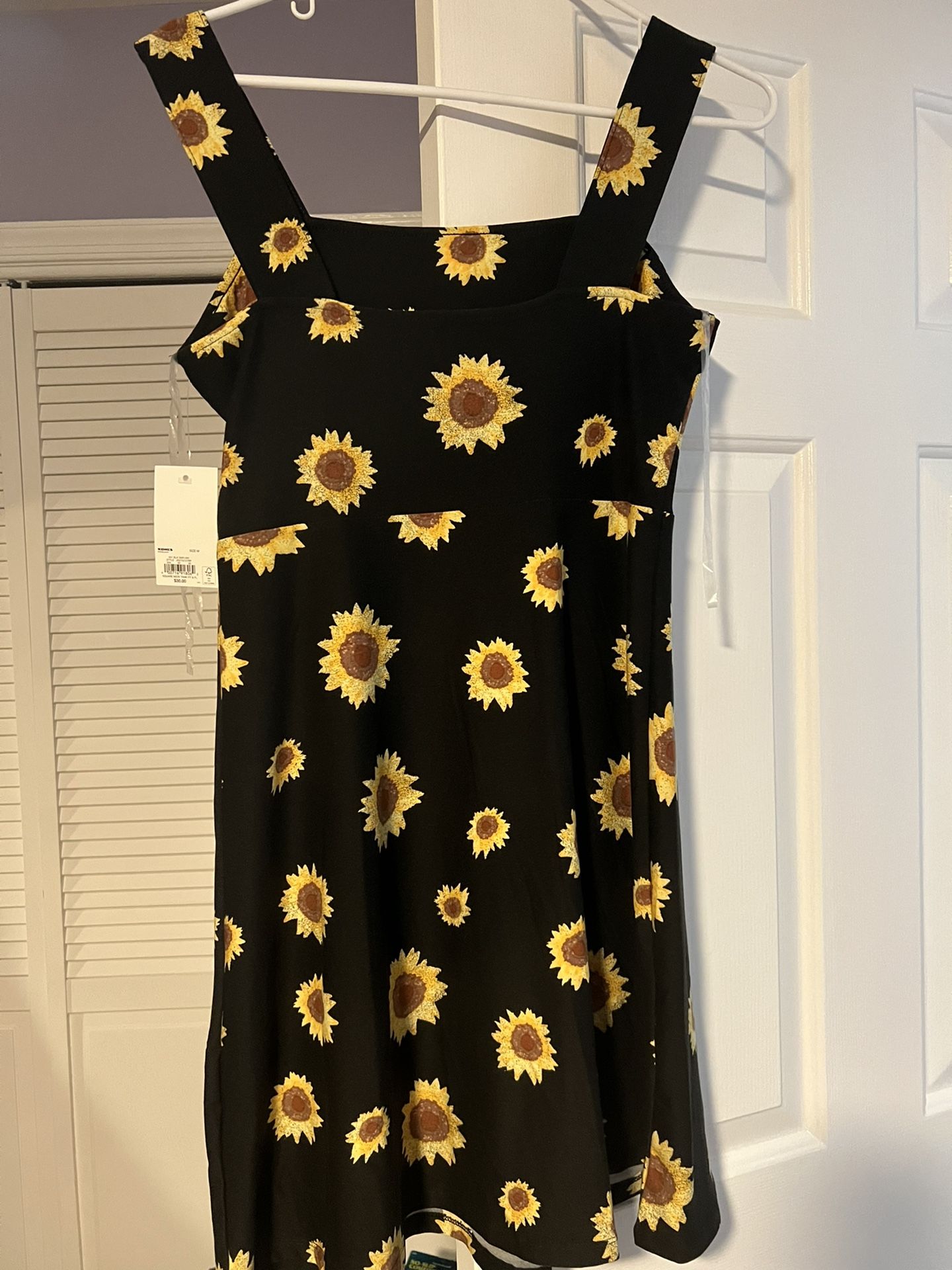 Black Sunflower Dress
