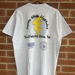 Vintage Tucson Chain Lightning Tumbleweed Open 1996 Disc Golf T-shirt