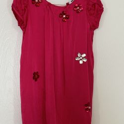 Beautiful Rykiel Pink girl Dress With Gems 4y