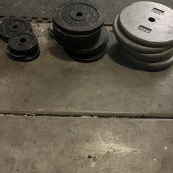 1 Inch Dumbbell - Weight Plates $1 Per Pound