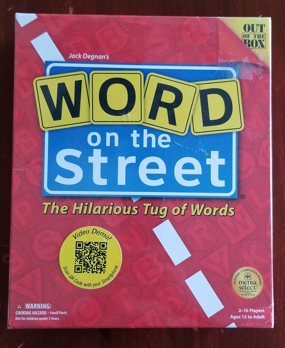 Word on the Street Board Game *NEW*