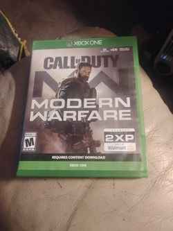 Xbox One Call Of Duty Modern Warfare