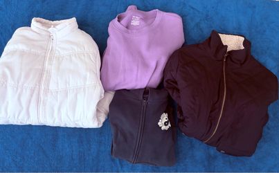 Girls jackets  size 14-16all for 10 dlls