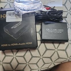 HDMI to HDMI + Audio HDMI Converter DTS