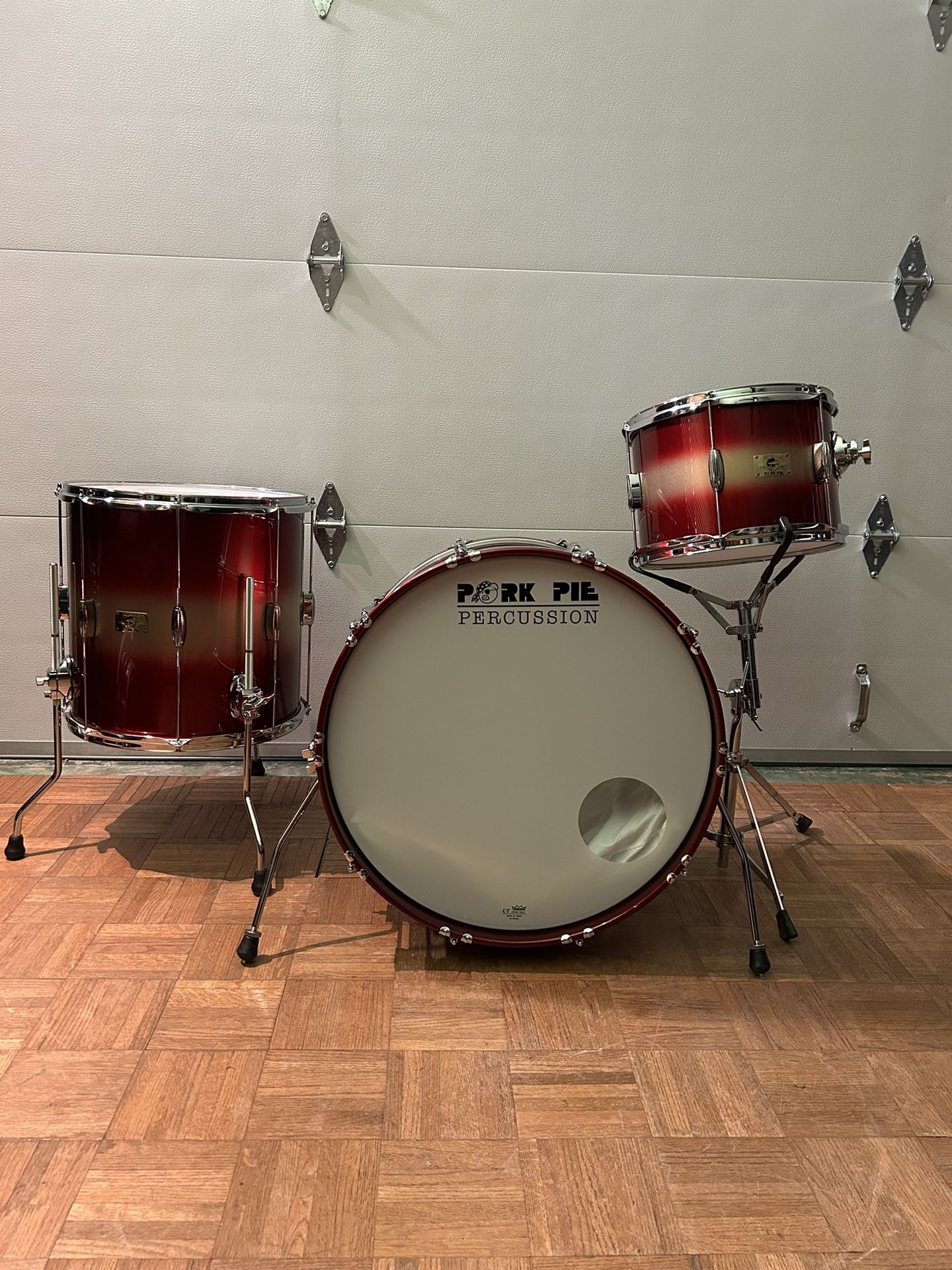 Pork Pie Drum Set-3 Pieces Shell Pack